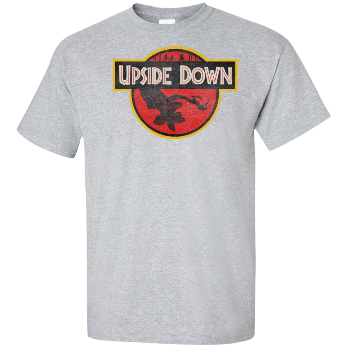 T-Shirts Sport Grey / XLT Upside Down Tall T-Shirt
