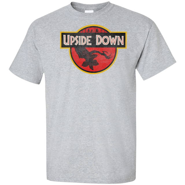 T-Shirts Sport Grey / XLT Upside Down Tall T-Shirt