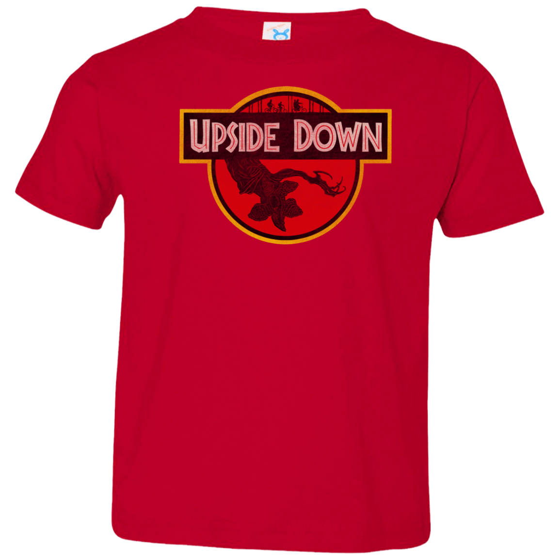 T-Shirts Red / 2T Upside Down Toddler Premium T-Shirt