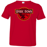 T-Shirts Red / 2T Upside Down Toddler Premium T-Shirt