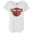 T-Shirts Heather White / X-Small Upside Down Triblend Dolman Sleeve