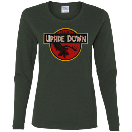T-Shirts Forest / S Upside Down Women's Long Sleeve T-Shirt
