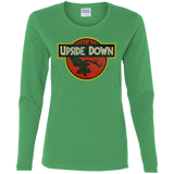 T-Shirts Irish Green / S Upside Down Women's Long Sleeve T-Shirt