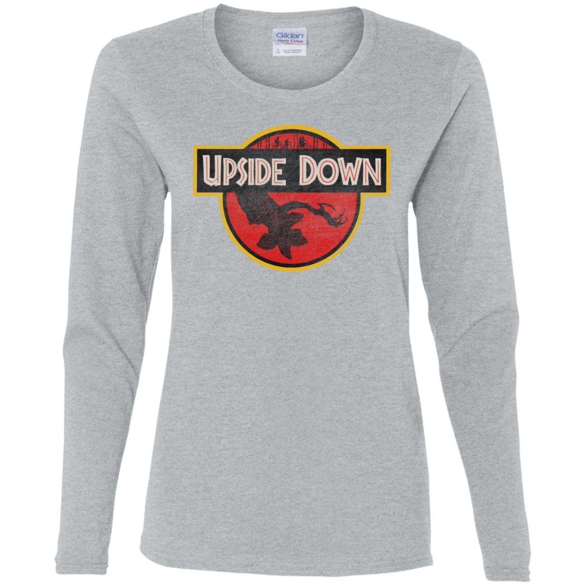 T-Shirts Sport Grey / S Upside Down Women's Long Sleeve T-Shirt