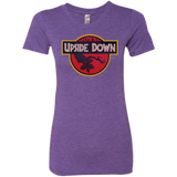 T-Shirts Purple Rush / S Upside Down Women's Triblend T-Shirt