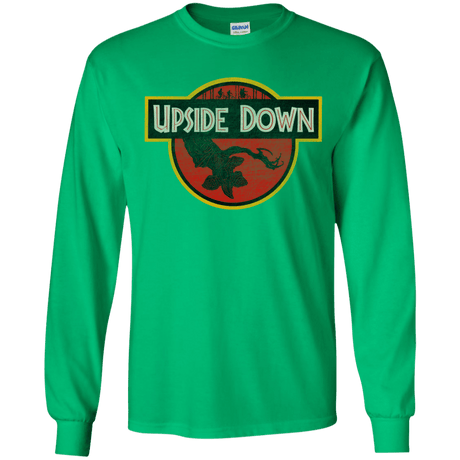 T-Shirts Irish Green / YS Upside Down Youth Long Sleeve T-Shirt