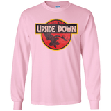 T-Shirts Light Pink / YS Upside Down Youth Long Sleeve T-Shirt