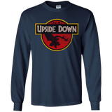 T-Shirts Navy / YS Upside Down Youth Long Sleeve T-Shirt