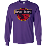 T-Shirts Purple / YS Upside Down Youth Long Sleeve T-Shirt