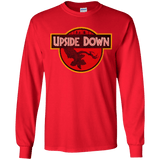 T-Shirts Red / YS Upside Down Youth Long Sleeve T-Shirt