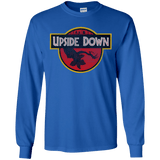 T-Shirts Royal / YS Upside Down Youth Long Sleeve T-Shirt