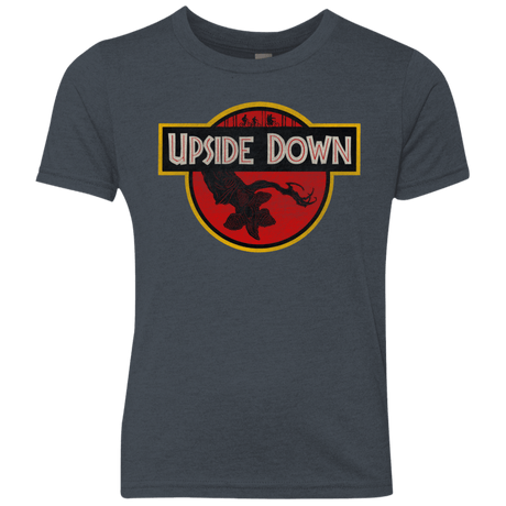 T-Shirts Vintage Navy / YXS Upside Down Youth Triblend T-Shirt