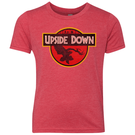 T-Shirts Vintage Red / YXS Upside Down Youth Triblend T-Shirt