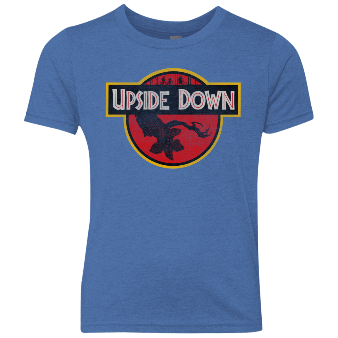 T-Shirts Vintage Royal / YXS Upside Down Youth Triblend T-Shirt