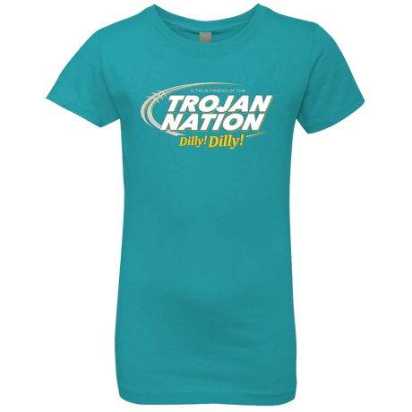 T-Shirts Tahiti Blue / YXS USC Dilly Dilly Girls Premium T-Shirt