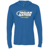 T-Shirts Vintage Royal / X-Small USC Dilly Dilly Triblend Long Sleeve Hoodie Tee