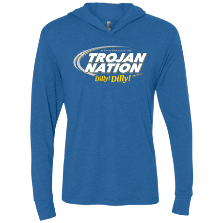 T-Shirts Vintage Royal / X-Small USC Dilly Dilly Triblend Long Sleeve Hoodie Tee