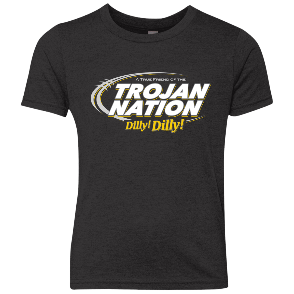 T-Shirts Vintage Black / YXS USC Dilly Dilly Youth Triblend T-Shirt