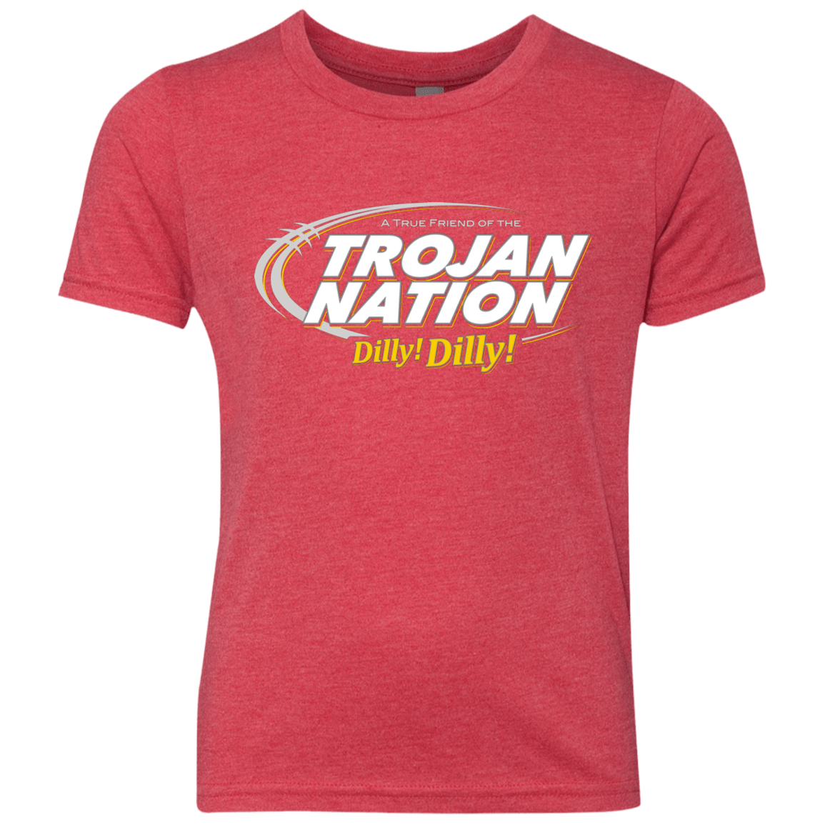 T-Shirts Vintage Red / YXS USC Dilly Dilly Youth Triblend T-Shirt