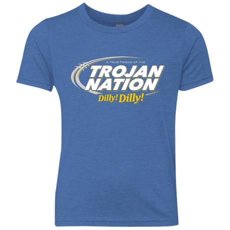 T-Shirts Vintage Royal / YXS USC Dilly Dilly Youth Triblend T-Shirt