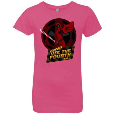 T-Shirts Hot Pink / YXS Use The Fourth Wall Girls Premium T-Shirt