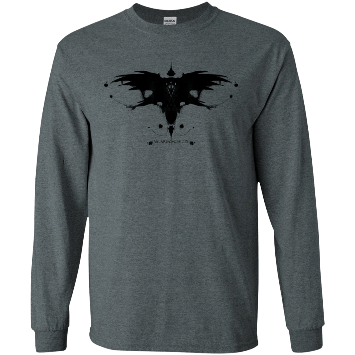 T-Shirts Dark Heather / S Valar Morghulis Men's Long Sleeve T-Shirt