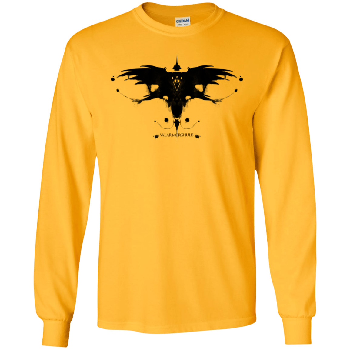 T-Shirts Gold / S Valar Morghulis Men's Long Sleeve T-Shirt