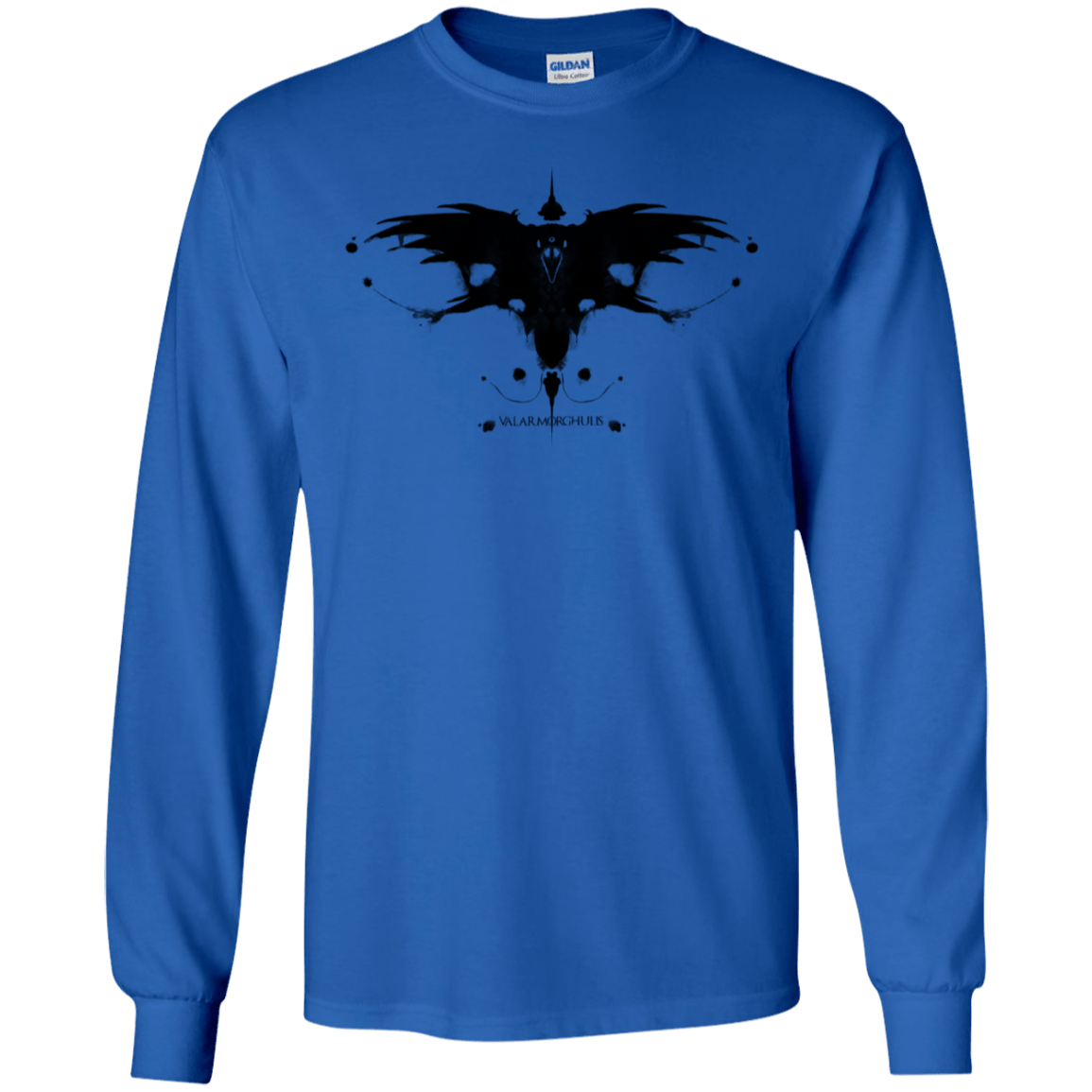 T-Shirts Royal / S Valar Morghulis Men's Long Sleeve T-Shirt
