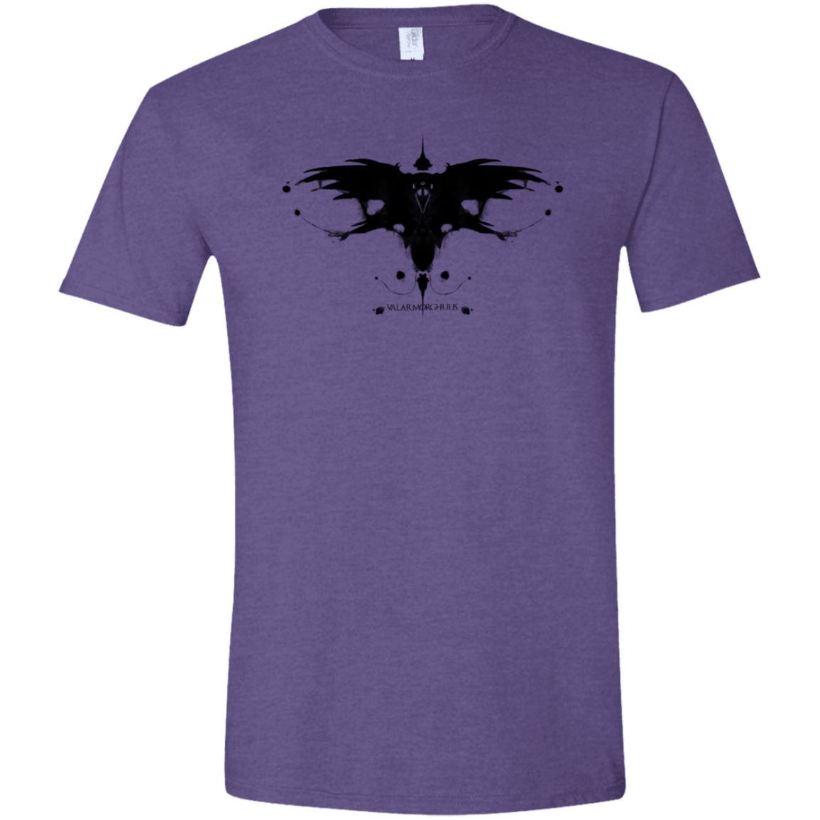T-Shirts Heather Purple / S Valar Morghulis Men's Semi-Fitted Softstyle