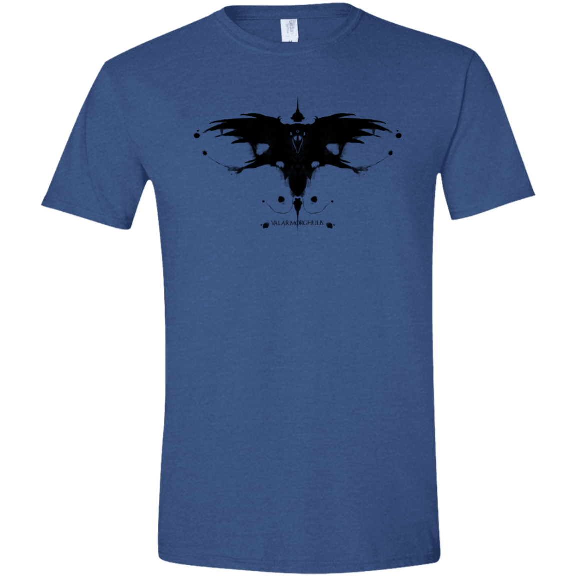 T-Shirts Heather Royal / X-Small Valar Morghulis Men's Semi-Fitted Softstyle