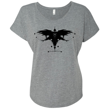 T-Shirts Premium Heather / X-Small Valar Morghulis Triblend Dolman Sleeve