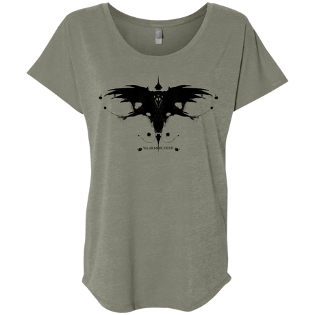 T-Shirts Venetian Grey / X-Small Valar Morghulis Triblend Dolman Sleeve