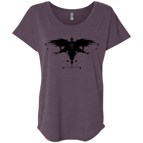 T-Shirts Vintage Purple / X-Small Valar Morghulis Triblend Dolman Sleeve
