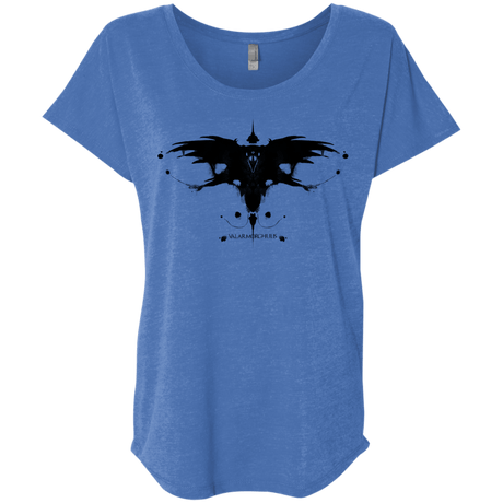 T-Shirts Vintage Royal / X-Small Valar Morghulis Triblend Dolman Sleeve