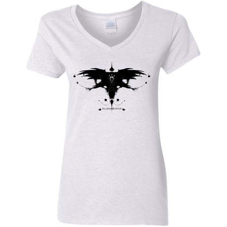 T-Shirts White / S Valar Morghulis Women's V-Neck T-Shirt