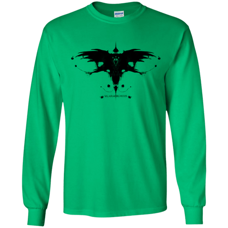 T-Shirts Irish Green / YS Valar Morghulis Youth Long Sleeve T-Shirt