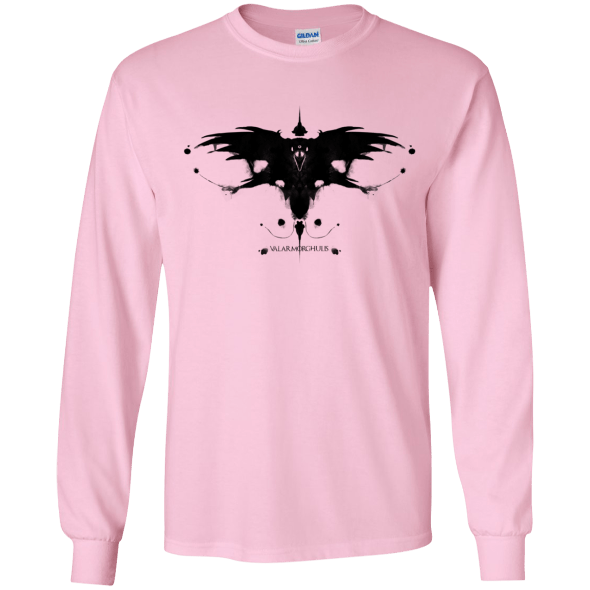 T-Shirts Light Pink / YS Valar Morghulis Youth Long Sleeve T-Shirt