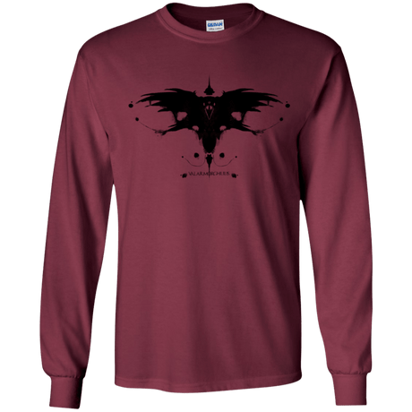 T-Shirts Maroon / YS Valar Morghulis Youth Long Sleeve T-Shirt