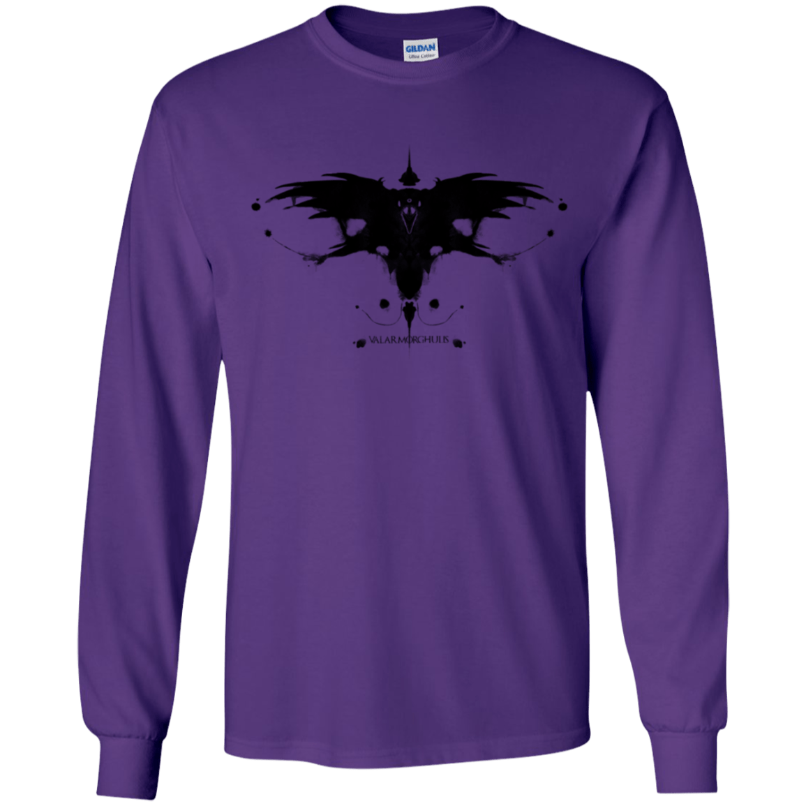T-Shirts Purple / YS Valar Morghulis Youth Long Sleeve T-Shirt