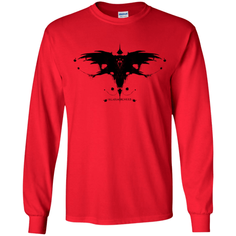 T-Shirts Red / YS Valar Morghulis Youth Long Sleeve T-Shirt