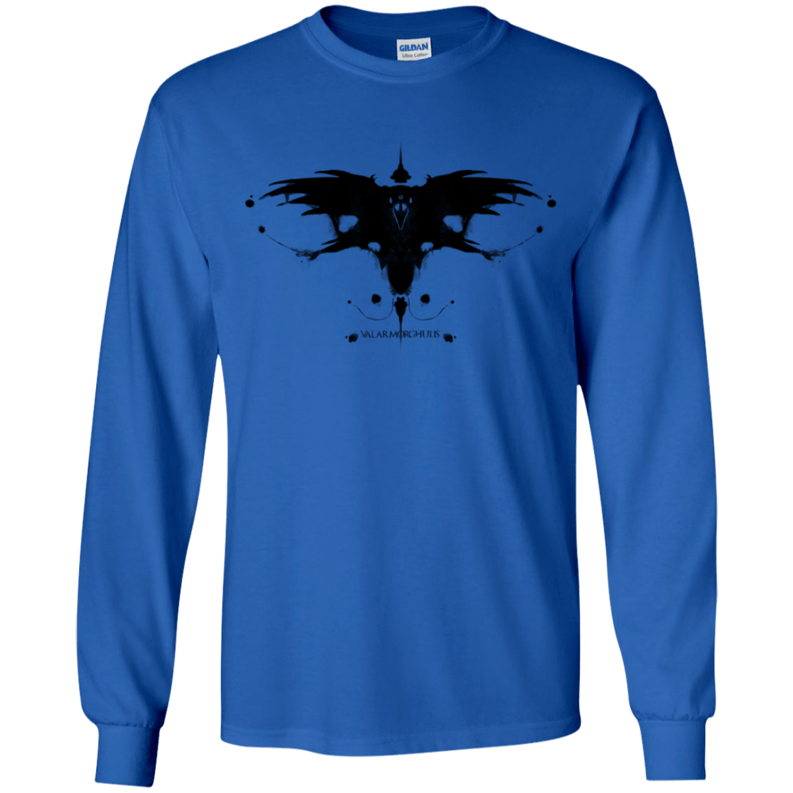 T-Shirts Royal / YS Valar Morghulis Youth Long Sleeve T-Shirt