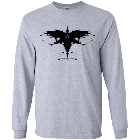 T-Shirts Sport Grey / YS Valar Morghulis Youth Long Sleeve T-Shirt