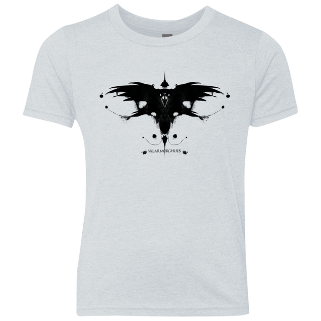 T-Shirts Heather White / YXS Valar Morghulis Youth Triblend T-Shirt