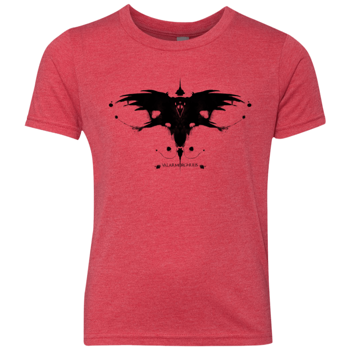 T-Shirts Vintage Red / YXS Valar Morghulis Youth Triblend T-Shirt