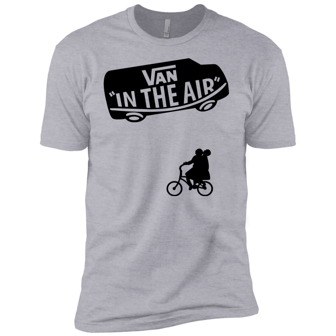 T-Shirts Heather Grey / YXS Van in the Air Boys Premium T-Shirt