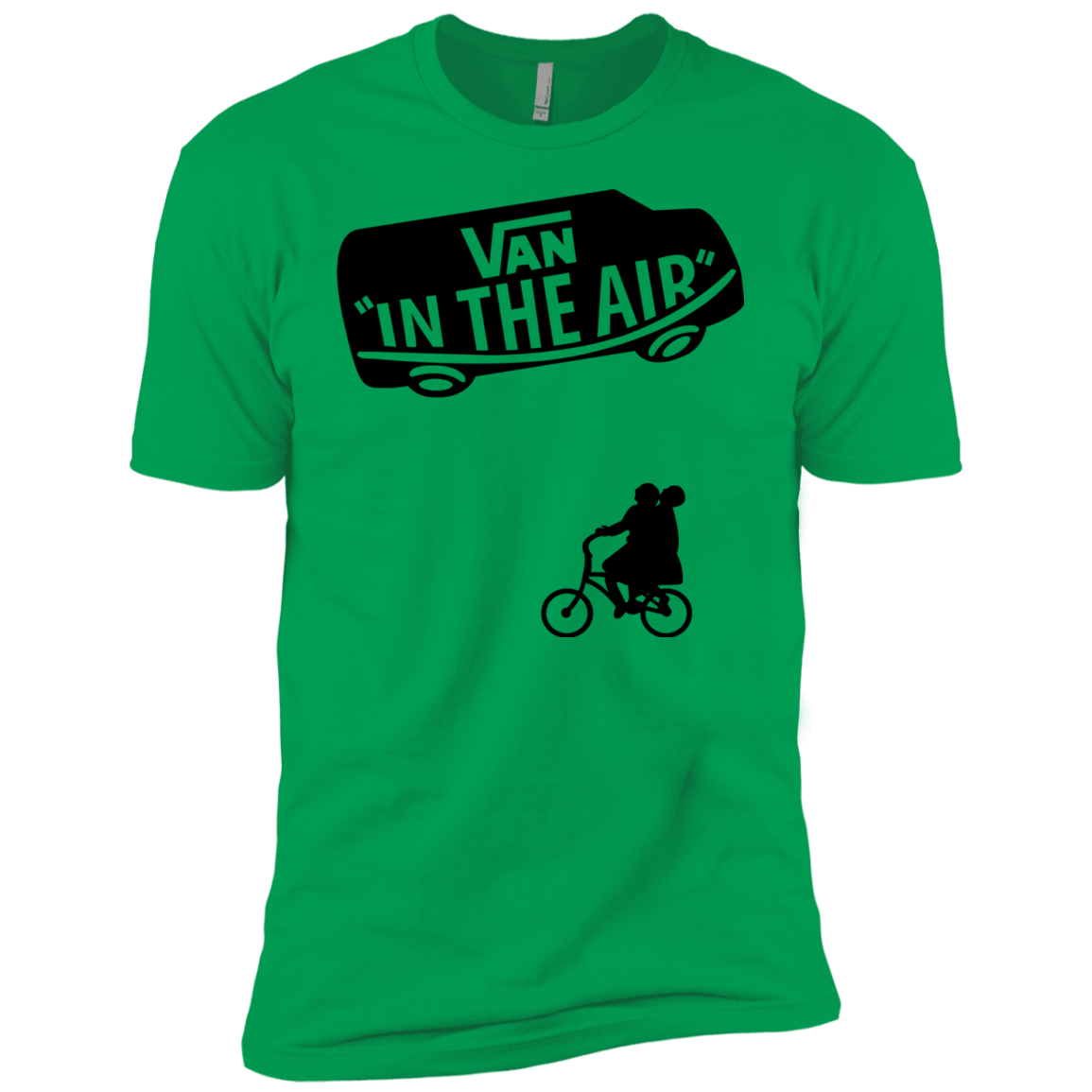 T-Shirts Kelly Green / YXS Van in the Air Boys Premium T-Shirt