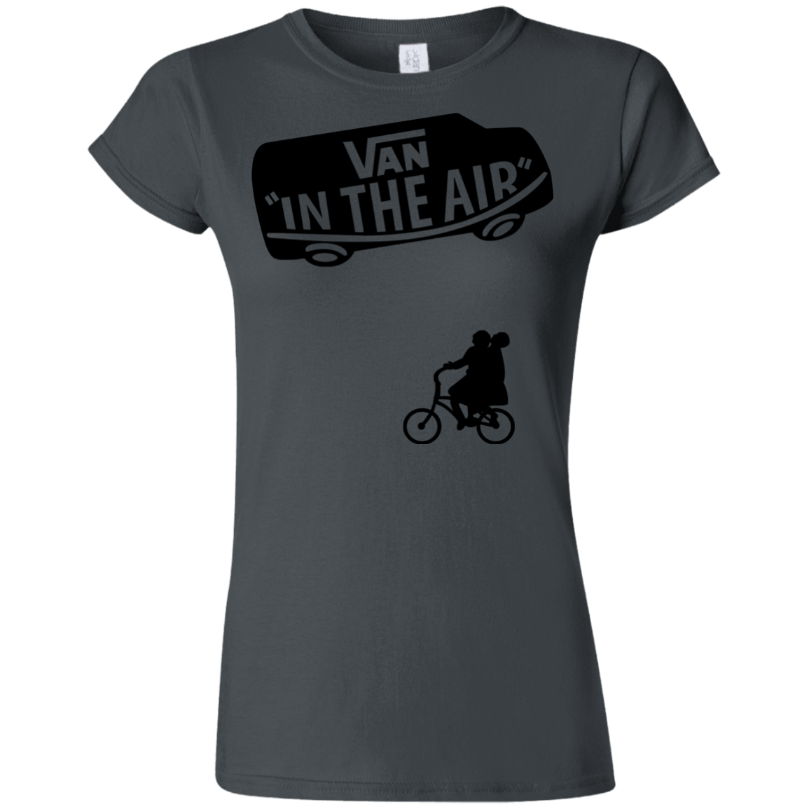 T-Shirts Charcoal / S Van in the Air Junior Slimmer-Fit T-Shirt