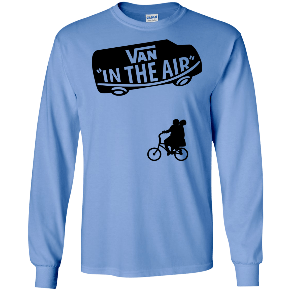 T-Shirts Carolina Blue / S Van in the Air Men's Long Sleeve T-Shirt