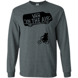 T-Shirts Dark Heather / S Van in the Air Men's Long Sleeve T-Shirt