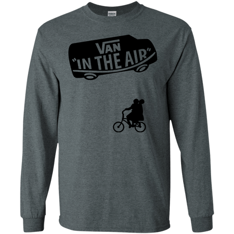 T-Shirts Dark Heather / S Van in the Air Men's Long Sleeve T-Shirt